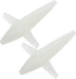 DOITOOL 2pcs Luminous Bird Shaped Trolling Lures Saltwater Fishing Teaser Tackle for
