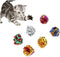 ISMARTEN 12 Packs Crinkle Balls Cat Toys for Indoor Cats, Lightweight Shiny