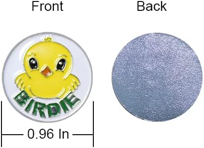 Golf Ball Markers Assorted Patterns Value Pack of 12 with Golf Cap Clips and Divot Repair Tools for Men Women