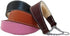 Sheepskin Lined Leather Martingale Dog Collar 1.75in Wide by 14in - Black