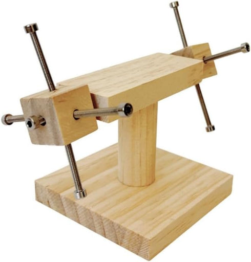 Chinchilla Wooden Spinning Foraging Toy for Hamster Guinea Pig, Wood Interactive Enrichment Toy for Pet Rats Gerbil