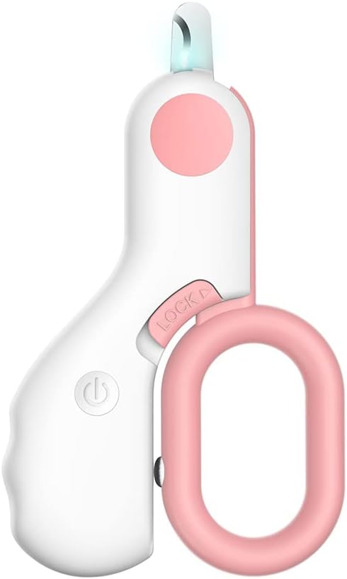GuLuPets Small Animals Nail Clippers with LED Lights to Avoid Excessive Cutting and
