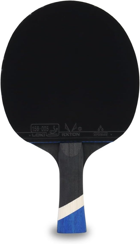 KINGFEEL 7-Ply 2.0mm Professional Ping Pong Paddles-Lightweight Carbon Fiber Table Tennis Rackets with Blade, Premium