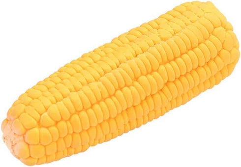 Yellow Pet Dog Puppy Latex Corn Shape Squeaky Bite-Resistant Interactive Play Chew Toy Pet Supplies Dog Toy Corn, Corn Toy,Dog Toys Aggressive Chewers for Small/Medium/Large Dog
