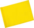 KINGTOP Golf Flag 20x14 Inch - Plain Yellow, 420D Nylon, Standard Putting Green Flags for Backyard Practice