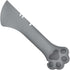 Cat Jar Opener, Comfortable Multifunction Cat Design Canned Spoon for Pet Food Supplies (Gray)