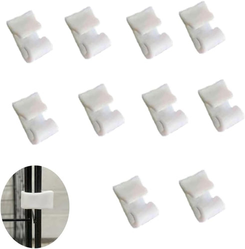 20 Pack Wire Cage Clips for Cat Cage Door Latch, Detachable Connector Clamp for DIY Assembly Kitten Puppy