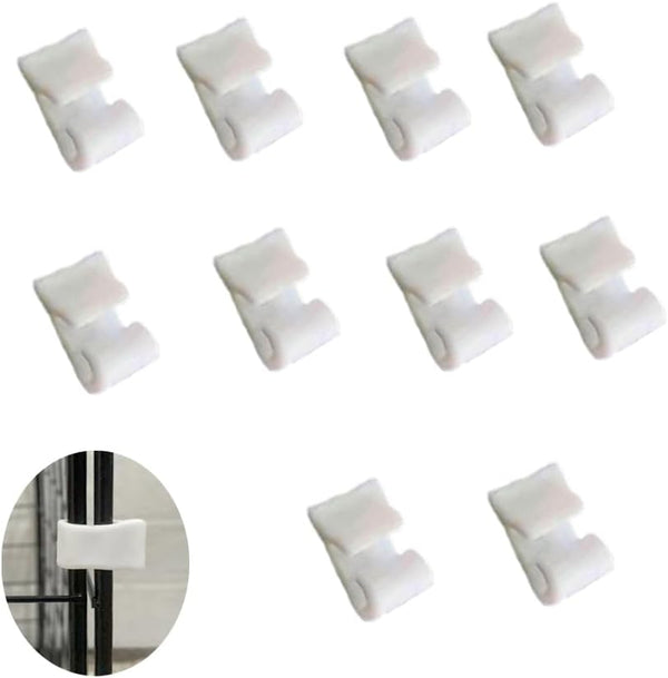20 Pack Wire Cage Clips for Cat Cage Door Latch, Detachable Connector Clamp for DIY Assembly Kitten Puppy