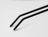 15 inch Black Curved Aquarium Tweezers, Stainless Steel with Carbonation Protection Coating for Aquatic Plants