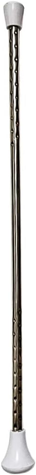 Twirling Baton Spinning Dance Baton, Metal Gymnastics Parade Stick for Child in Majorette (White, 1 Pack)