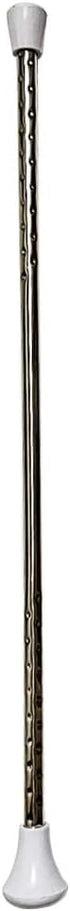 Twirling Baton Spinning Dance Baton, Metal Gymnastics Parade Stick for Child in Majorette (White, 1 Pack)