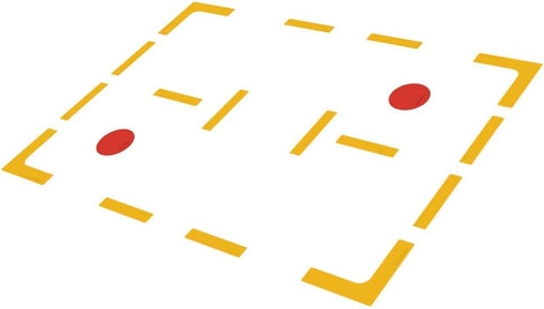 Court Lines Marker Kit Throw Down Markers Create Your Own Mini Pickleball