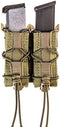 High Speed Gear Double Pistol Taco Mag Pouch | Adjustable Belt Mount | Universal Pistol Magazine Holster