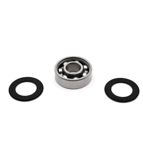 Wellgo 608-2RS Ball Bearings, Double Rubber Sealed Miniature Deep Groove Bearings, 10pcs for Skateboards