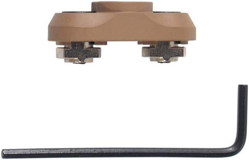 Swivels Stud Mount Base Adapter for Mlok Rail System (Sand)