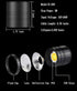 LED Aquarium Light - Freshwater Fish Tank Spotlight, 3000K Warm White, 4000K Natural White, 6000K Cool White, 5W