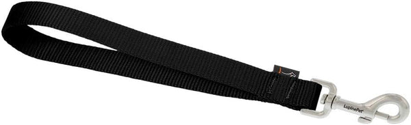 Lupine Training Tab in 3/4" Wide Black for Medium and Larger Dogs
