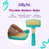 Deshedding Dog Bath Brush, Curry Brush for Short-Hair Dogs, Shampoo, Massage and Deshed, Use Wet or Dry, Professional