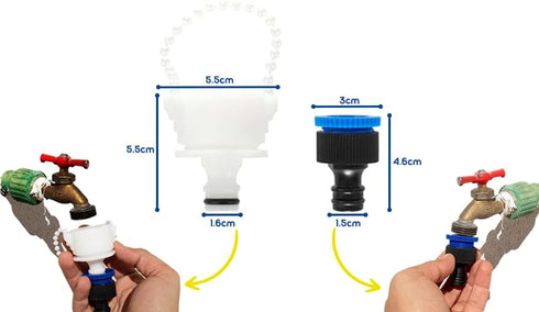 Dog Shower Attachment Kit - Pet Washing Hose Grooming Brush & Scrubber for Bathing Cats and Dogs, Easy Installation