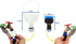 Dog Shower Attachment Kit - Pet Washing Hose Grooming Brush & Scrubber for Bathing Cats and Dogs, Easy Installation