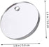 1 Set Acrylic Betta Training Mirror, Double Sided Round Mirror for Fish Aquarium Decoration and Training
