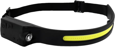 Grip XPE LED Headband Light - 220 Lumens - 5 Modes - 180 degrees - Sensor Activated - Running, Camping, Mechanic by GRIP GRAND RAPIDS INDUSTRIAL PRODUCTS