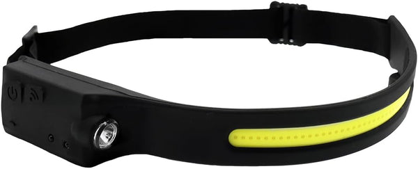 Grip XPE LED Headband Light - 220 Lumens - 5 Modes - 180 degrees - Sensor Activated - Running, Camping, Mechanic by GRIP GRAND RAPIDS INDUSTRIAL PRODUCTS
