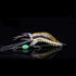 OriGlam 5pcs Soft Luminous Shrimp Lure Set, 5 Colors Bait with Hooks and Beads for Freshwater and Saltwater Fishing