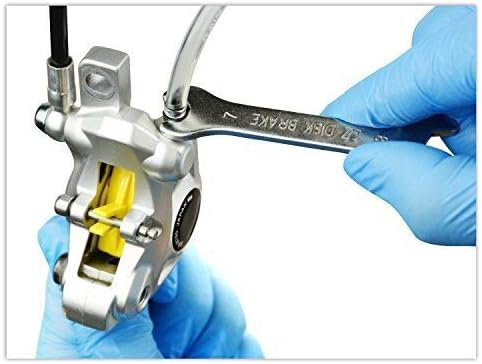 Mountain Bike Hydraulic Disc Brake DOT Mineral Oil Bleed Kit for AVID, Shimano, Tekro, Includes Brake Hose