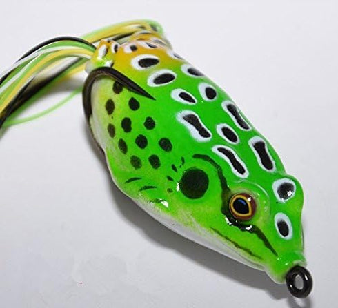 Smartonly1 226Pc Fishing Kit - Bionic Bass Trout Salmon Pike Lures with Tackle Box, Frog Minnow Popper Pencil Crank