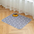 4 Pack 18"x24" Washable Pee Pads for Dogs, Super Absorbent Reusable Training Dog Pads with Bone Print, Non-Slip Potty