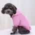 Idepet Dog Hoodies for Small Dogs, Warm Coat Jacket Vest, Autumn Puppy Outfits, Pink (L)