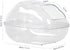 Hamster Small Animal Sand Bath Box - Bathtub with Bath Sand and Scoop Accessories for Mice Hedgehog Gerbils (Large)