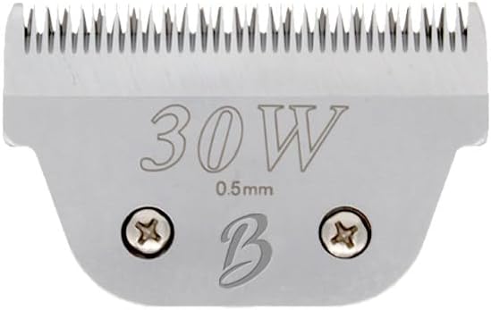 Detachable A Series Wide 30 Blades for Dog Grooming, 1/50" Cut Length, Compatible A5 Series Wide Clippers for Dogs