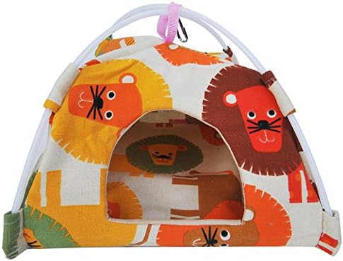 Bird Hammock Tent Nest for Parrot Hanging Hut, Conure House, Parakeet Sleeping Bed, Cute Toy Gift for Small Animal