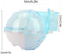 Hamster Bathroom Sand Bath Container, Removable Iron Wire Acrylic Cage Accessories for Gerbil Syrian Hamster Mouse