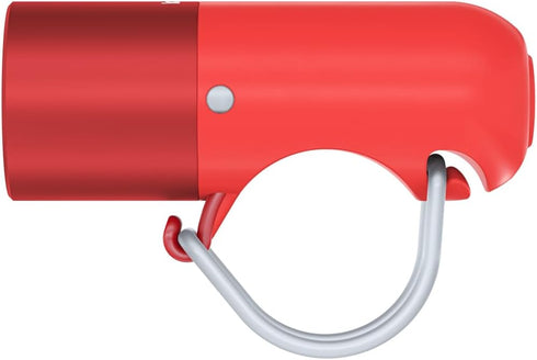 Plugger Front Bike Light - Post-Box Red