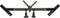 HME Durable High-Quality Stable Hub-Style Hunting Ground Blind Easy Aim Gun Holder - Angled V-Bracket Swivels 360
