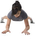 Synergee Core Sliders - Dual Sided Use on Carpet or Hardwood Floors, Abdominal Exercise Equipment