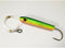 Generic Rigged 4" Cedar Plug Red Eye Tuna Mahi - Zucchini