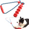 100% Natural Rubber Indestructible Chew Toy for Dogs, Ultimate Chewing Stick for Large Breeds
