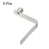 PATIKIL 11x9mm Kayak Paddle Snaps, 5 Pack Pole Push Button Spring Clips for Camping
