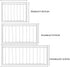 26cm Tall 60cm Long T-Trap for Pigeon Birds House Door - Pigeon Coop Supplier