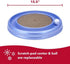 Coastal Pet Turbo Scratcher Cat Toy, Cardboard Scratcher Pad with Toy Ball Track & Catnip