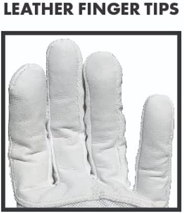 Team Golf NCAA Men's Left Hand Golf Glove for Right Handed Players, One Size with Magnetic Ball Marker