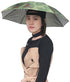 UH26 Umbrella Hat, Colorful Folding Headwear 26”, Elastic Headband for Sun Rain, Perfect for Kids