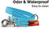 Urban Nomad Dog Leash, Waterproof, Odor Proof, Easy Grip, Durable & Lightweight - Green, 4ft