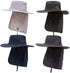 UV 50+ Sun Protection Hat for Men & Women, Wide Brim Bucket Hat for Outdoor Sports, Fishing Hat with Neck Flap