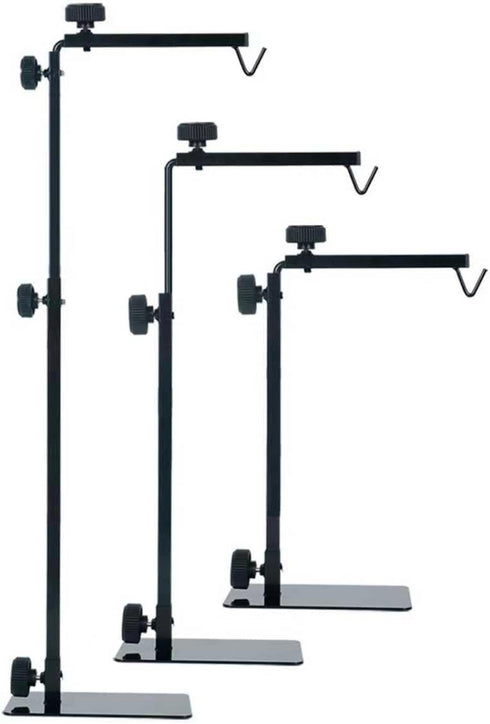 13-29 inch Bulbs. Adjustable Metal Reptile Lamp Stand Versatile Floor Light Holder for Terrarium Heat Lamps & Dome