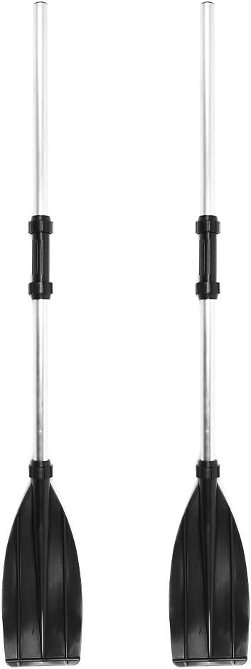 Oars Boat 210cm/82.7in Detachable Afloat Oars, Aluminum Alloy Paddles for Boat, Kayak, Raft, Canoe